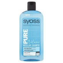 Šampoon Syoss PURE Volume 440 ml цена и информация | Šampoonid | hansapost.ee