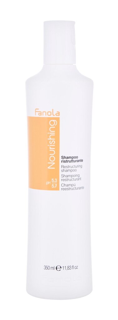 Taastav, toitev šampoon Fanola Nourishing Restructuring 350 ml цена и информация | Šampoonid | hansapost.ee
