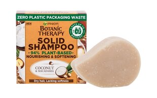Твердый шампунь для сухих волос Garnier Botanic Solid Shampoo Coconut & Macadamia, 60 г цена и информация | Шампуни | hansapost.ee