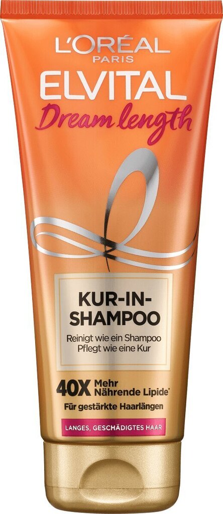 Šampoon L'Oreal Paris Elvital Dream Lenght 200 ml цена и информация | Šampoonid | hansapost.ee