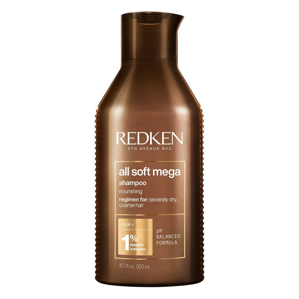 Niisutav šampoon Redken All Soft Mega, 300 ml hind ja info | Šampoonid | hansapost.ee
