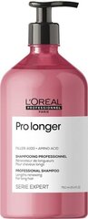 Taastav šampoon pikkadele juustele L'Oreal Professionnel Serie Expert Pro Longer 750 ml цена и информация | Шампуни | hansapost.ee