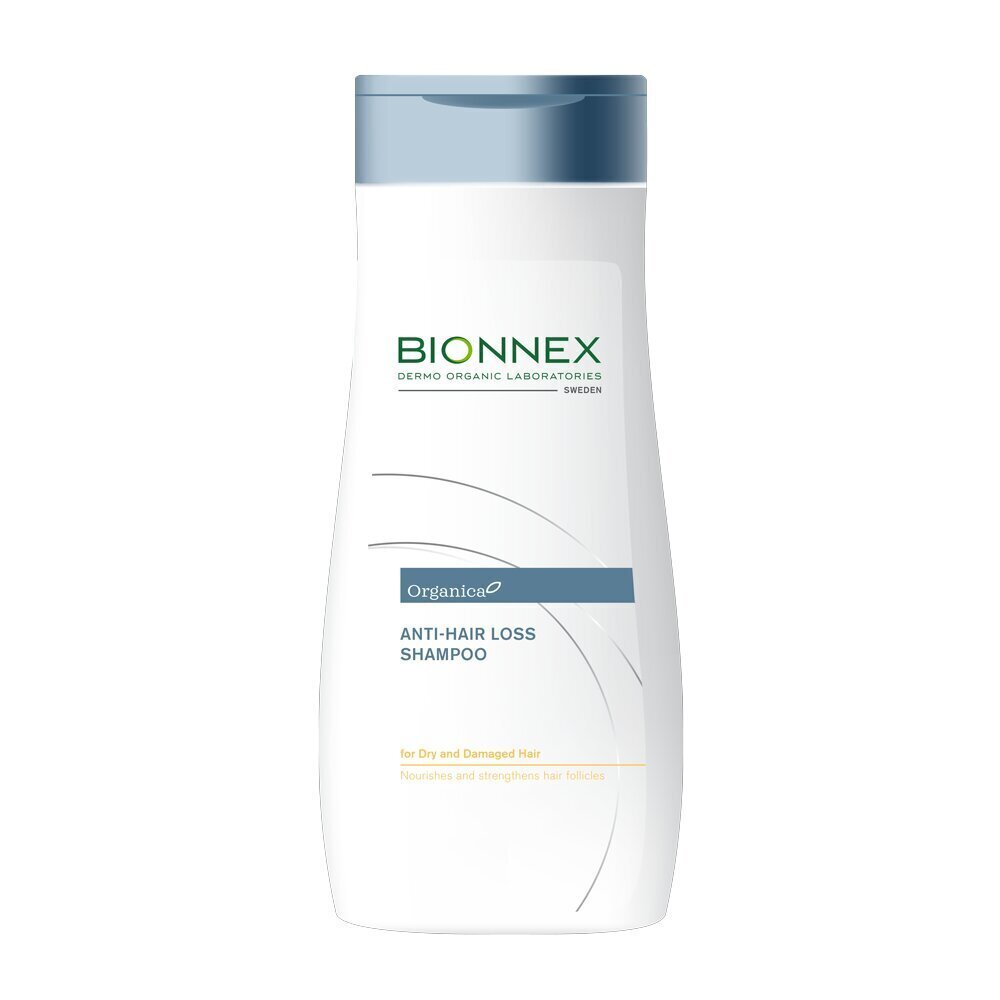 Šampoon väljalangevatele, kuivadele ja kahjustatud juustele Bionnex Organica, 300 ml цена и информация | Šampoonid | hansapost.ee