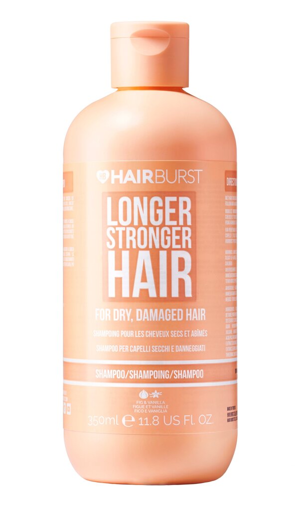 Šampoon kuivadele, kahjustatud juustele Hairburst 350 ml hind ja info | Šampoonid | hansapost.ee