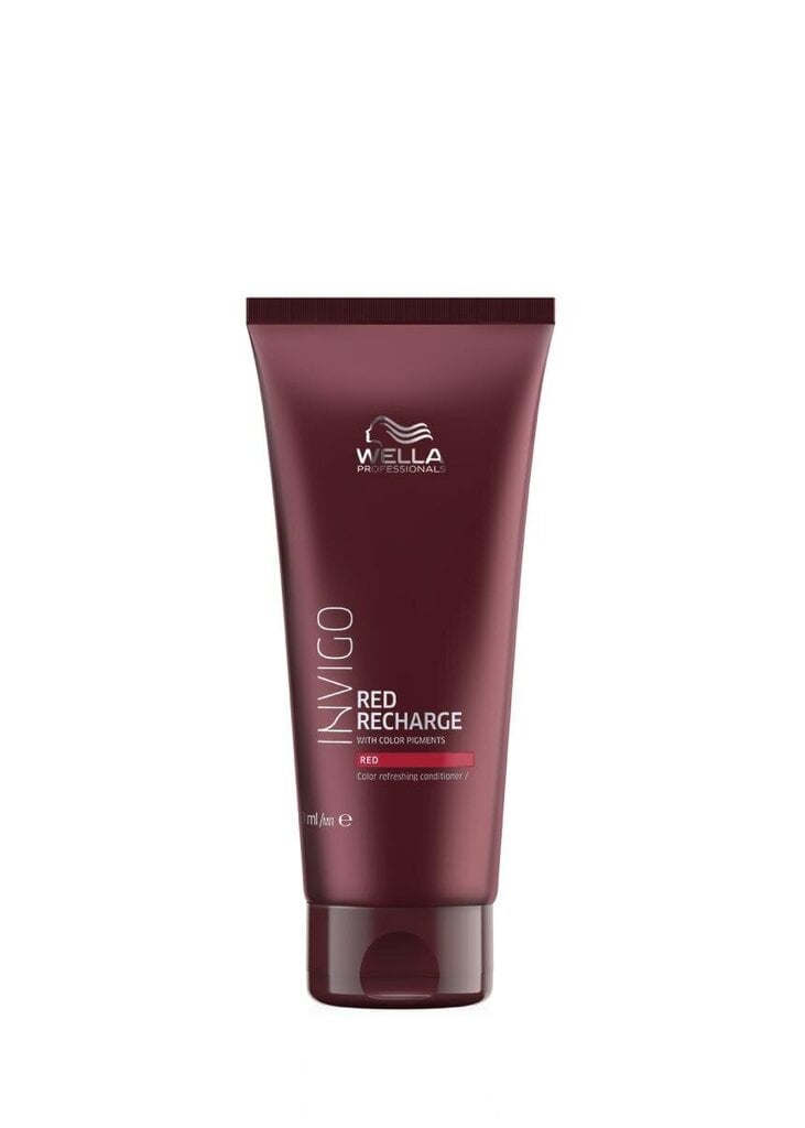 Juuksepalsam punastele juustele Wella Professionals Invigo Color Recharge 200 ml, Red цена и информация | Palsamid | hansapost.ee