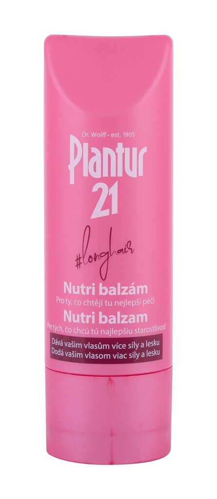 Juuksepalsam Plantur 21 Longhair, 175 ml цена и информация | Palsamid | hansapost.ee