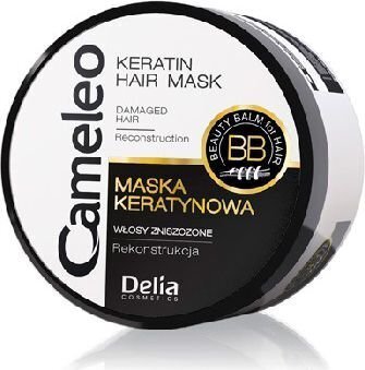 Juuksemask keratiiniga Delia Cameleo BB 50 ml цена и информация | Juuksemaskid, õlid ja seerumid | hansapost.ee