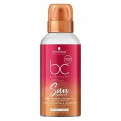 Päikese eest kaitsev juuksesprei Schwarzkopf Professional BC Sun Protect 100 ml hind ja info | Juuksemaskid, õlid ja seerumid | hansapost.ee