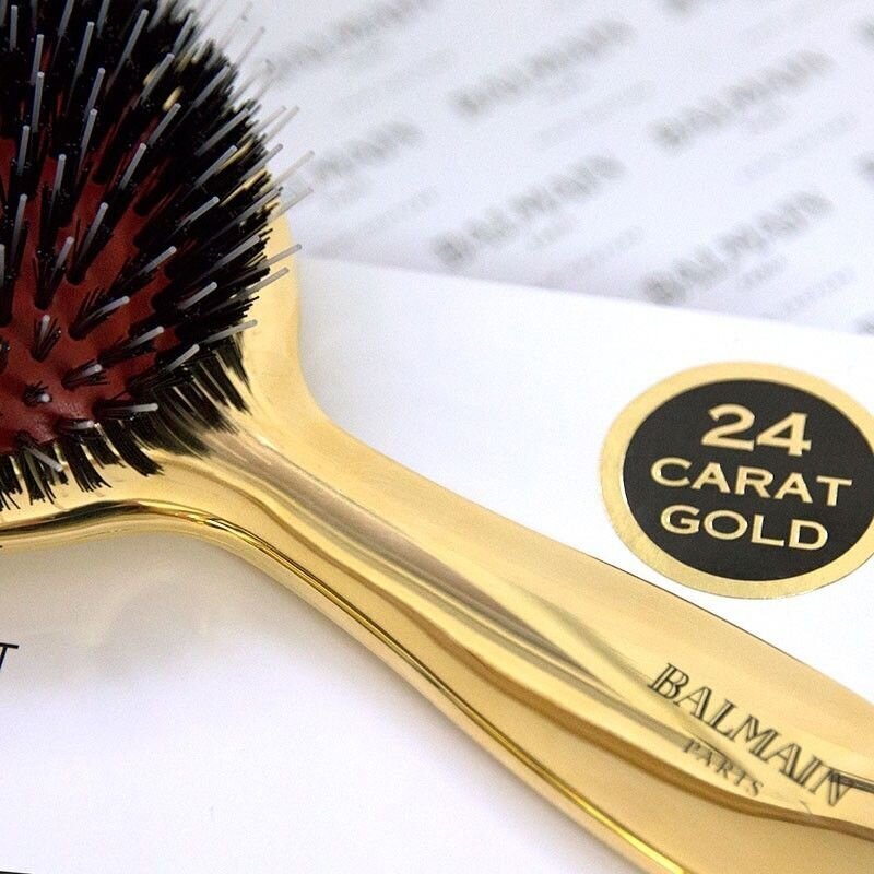 Komplekt BALMAIN SET Golden Boar Hair Spa hari + juukseseerum 20ml + palsam 50ml цена и информация | Juuksemaskid, õlid ja seerumid | hansapost.ee