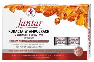 Ampullid juuste tugevdamiseks Farmona Ideepharm ID Jantar Medica 5 x 5 ml hind ja info | Juuksemaskid, õlid ja seerumid | hansapost.ee