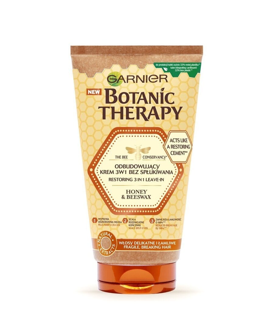 Juuksekreem Botanic Therapy Honey Treasures 150 ml hind ja info | Juuksemaskid, õlid ja seerumid | hansapost.ee