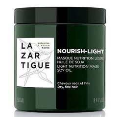 Питательная маска для волос Lazartigue Nourish Light, 250 мл цена и информация | Маски, масла, сыворотки | hansapost.ee