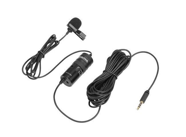 Boya mikrofon BY-M1 Pro Lavalier цена и информация | Mikrofonid | hansapost.ee
