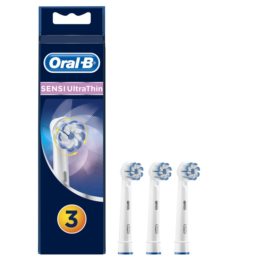 Oral B Sensitive UltraThin EB 60 hind ja info | Elektriliste hambaharjade otsikud | hansapost.ee