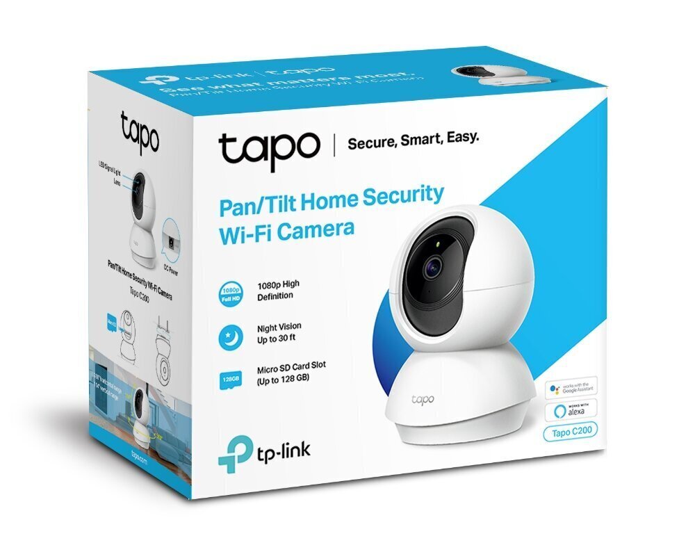 Koduvalve WiFi kaamera TP-LINK Tapo C200 hind ja info | Valvekaamerad | hansapost.ee