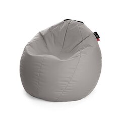 Kott-tool Qubo™ Comfort 80, gobelään, hall price and information | Bag chairs, armchairs and poufs for children | hansapost.ee