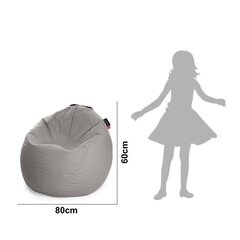 Kott-tool Qubo™ Comfort 80 Honey, gobelään, kollane price and information | Bag chairs, armchairs and poufs for children | hansapost.ee