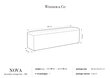 Tumba hoiukastiga Windsor and Co Nova 160, tumesinine hind ja info | Kott-toolid, tumbad, järid | hansapost.ee