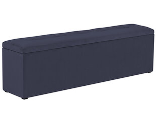 Пуф с ящиком для хранения вещей Kooko Home Mi 160, темно-синий цена и информация | Кресла-мешки и пуфы | hansapost.ee