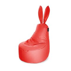 Kott-tool Qubo™ Mommy Rabbit, gobelään, punane price and information | Bag chairs, sofas, stools | hansapost.ee