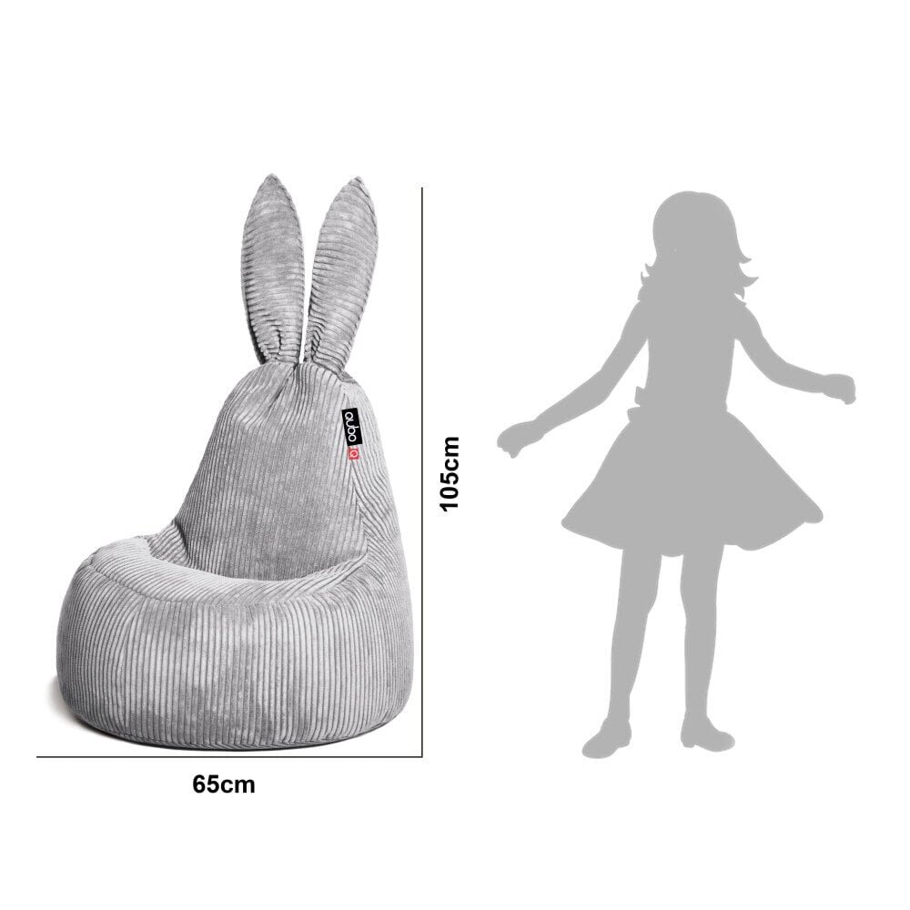 Kott-tool Qubo™ Mommy Rabbit, gobelään, punane hind ja info | Kott-toolid, tumbad, järid | hansapost.ee