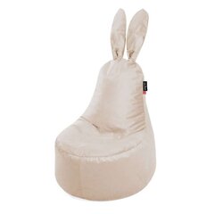 Kott-tool Qubo™ Mommy Rabbit, samet, beeži värvi price and information | Bag chairs, sofas, stools | hansapost.ee