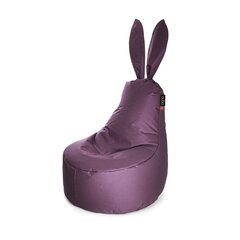 Kott-tool Qubo™ Mommy Rabbit, gobelään, lilla price and information | Bag chairs, sofas, stools | hansapost.ee