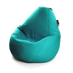 Kott-tool Qubo™ Comfort 90 Aqua, gobelään, helesinine price and information | Bag chairs, sofas, stools | hansapost.ee