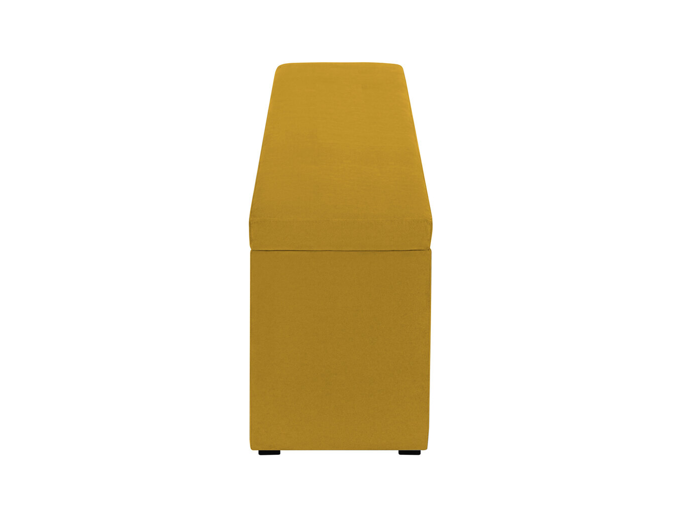 Tumba hoiukastiga Milo Casa Lara 180, kollane hind ja info | Kott-toolid, tumbad, järid | hansapost.ee