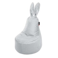 Кресло-мешок Qubo™ Mommy Rabbit Lune, светло-серое цена и информация | Кресла-мешки и пуфы | hansapost.ee