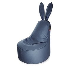 Кресло-мешок Qubo™ Daddy Rabbit Slate, темно-синее цена и информация | Кресла-мешки и пуфы | hansapost.ee
