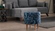 Tumba Kalune Design Liza, sinine/valge hind ja info | Kott-toolid, tumbad, järid | hansapost.ee