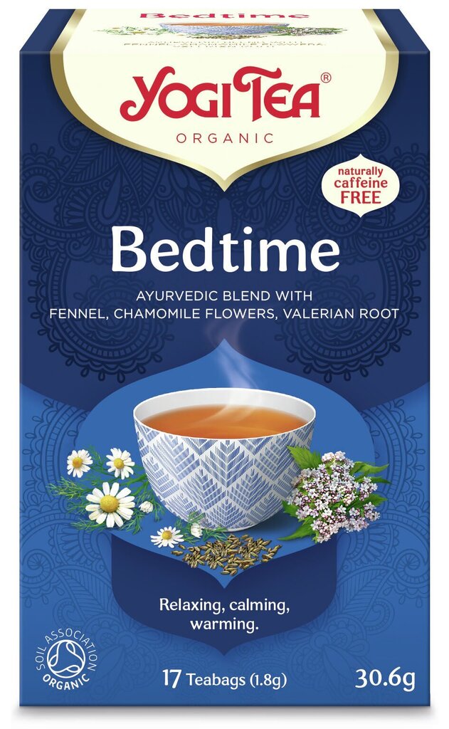 Ökoloogiline tee Yogi Tea Bedtime, 17 tk (30,6 g) hind ja info | Tee | hansapost.ee