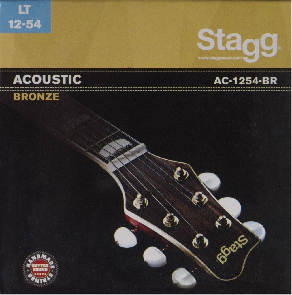 Akustilise kitarri keeled Stagg AC-1254-BR Bronze 0.012 - 0.054 цена и информация | Muusikainstrumentide tarvikud | hansapost.ee
