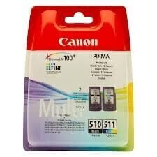 Tindikassett Canon PG-510 CL-511 MX360, must цена и информация | Tindiprinteri kassetid | hansapost.ee