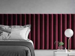 Мягкие стеновые панели Mazzini Sofas Eustoma R2, 3 шт., красные цена и информация | Мягкие стеновые панели | hansapost.ee