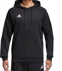 Meeste dressipluus Adidas Core18 Hoody CE9068, must цена и информация | Мужские толстовки | hansapost.ee