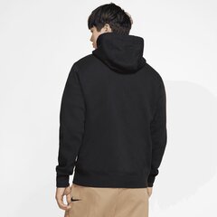 Nike meeste dressipluus NSW CLUB HOODIE, must цена и информация | Мужские толстовки | hansapost.ee