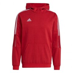 Meeste dressipluus Adidas Tiro 21 Sweat Hoody M GM7353 78025, punane цена и информация | Мужские толстовки | hansapost.ee