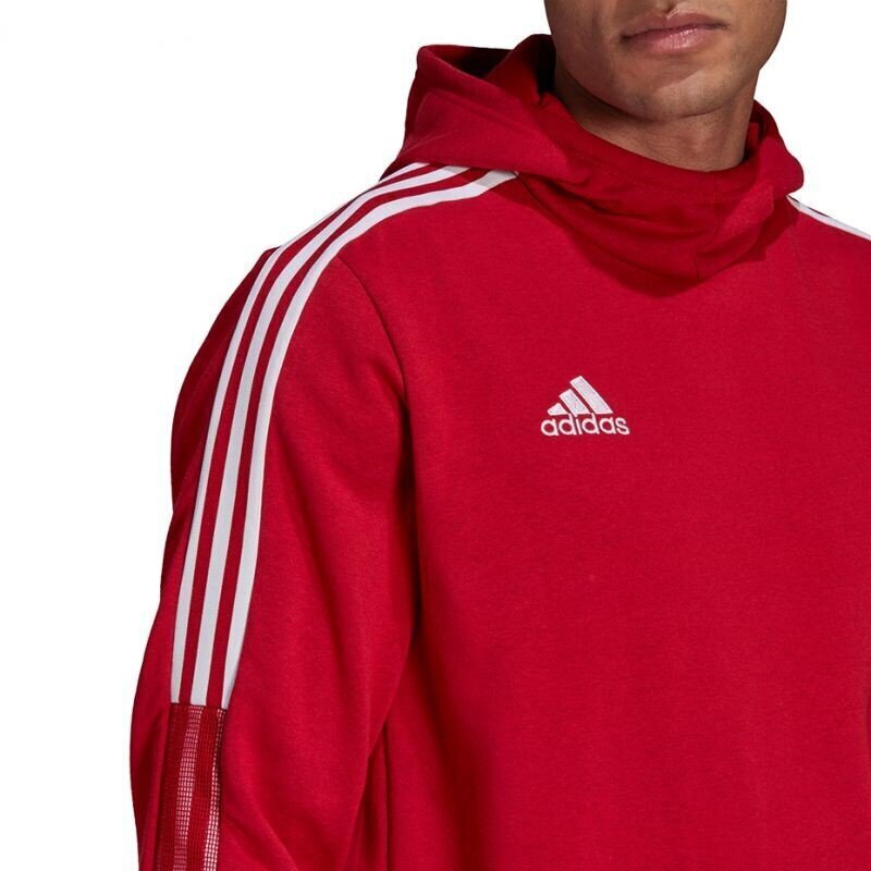 Meeste dressipluus Adidas Tiro 21 Sweat Hoody M GM7353 78025, punane hind ja info | Pusad meestele | hansapost.ee
