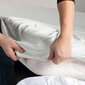 Kummiga voodilina DecoKing jersey Amber White, 90x200 cm hind ja info | Voodilinad | hansapost.ee