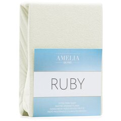 AmeliaHome махровая простыня с резинкой Ruby, 120 x 200 см цена и информация | Простыни | hansapost.ee