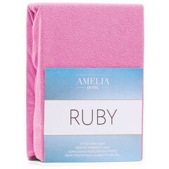 AmeliaHome махровая простыня с резинкой Ruby, 120 x 200 см цена и информация | Простыни | hansapost.ee