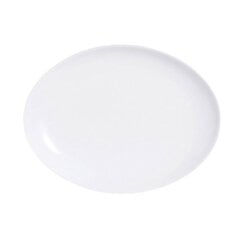Белая овальная тарелка Luminarc Diwali, 25x23 см цена и информация | Посуда, тарелки, обеденные сервизы | hansapost.ee