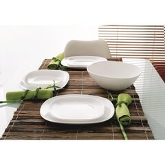 Luminarc тарелка 35x24 см белая SWEET LINE цена и информация | Посуда, тарелки, обеденные сервизы | hansapost.ee