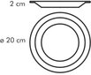 Desserttaldrik Tescoma Gustito 20cm, valge цена и информация | Lauanõud ja nõude komplektid | hansapost.ee