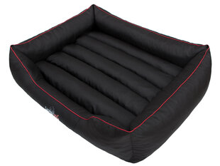 Hobbydog лежак Comfort XXL, черный с кантом цена и информация | Лежаки, домики | hansapost.ee