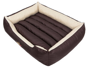 Hobbydog лежак Comfort XL, коричневого/кремового цвета цена и информация | Лежаки, домики | hansapost.ee