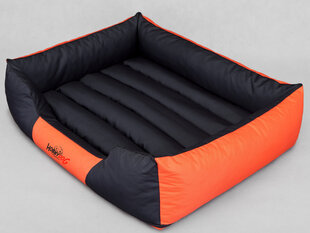 Hobbydog лежак Comfort XL, черный/оранжевый цена и информация | Лежаки, домики | hansapost.ee