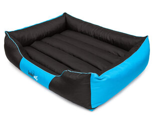 Hobbydog лежак Comfort L, черный/синий цена и информация | Лежаки, домики | hansapost.ee